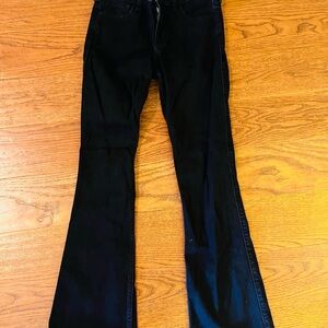 Hollister Midnight Black Flare Jeans